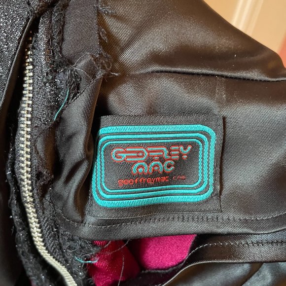 Custom Dress with Chain Shoulder and Hip Fins - Picture 4 of 6